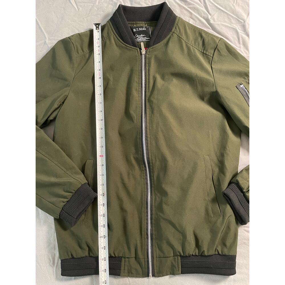 H.T Niao Army Green Light Jacket - Picture 8 of 8